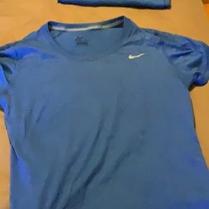 Mike Dri-Fit blue top